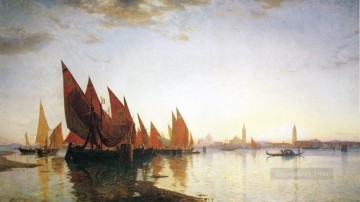 William Stanley Haseltine Painting - Barco marino de Venecia William Stanley Haseltine